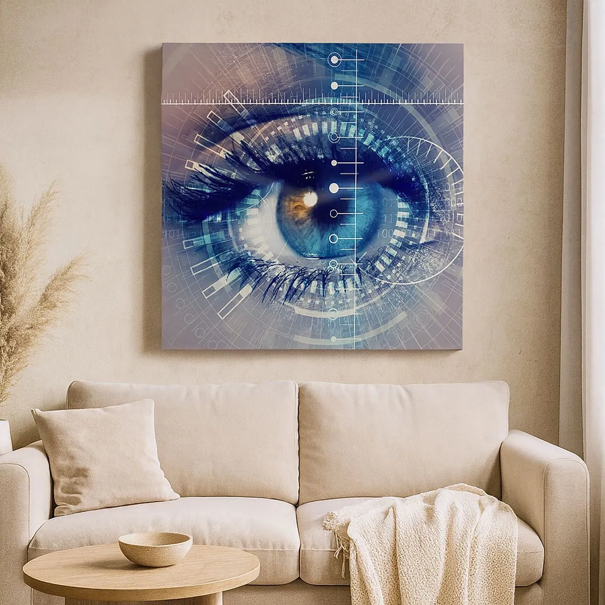 Lærredstryk - Billede på lærred - Du tror, du kender mig - 30x30 cm