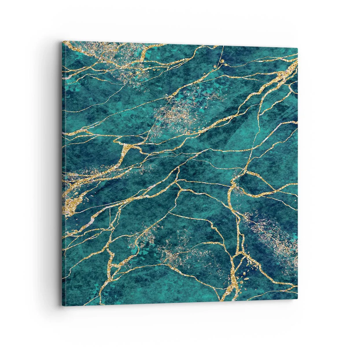 Lærredstryk - Billede på lærred - Guldåre - 70x70 cm