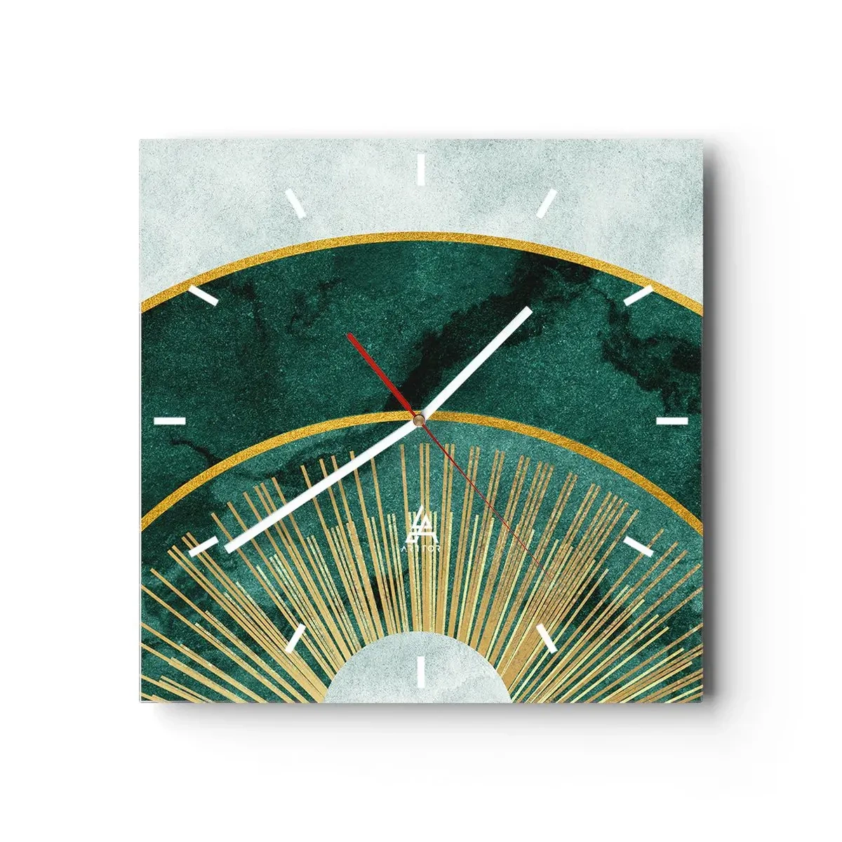 Vægur, Uret - Et anderledes solsystem - 40x40 cm