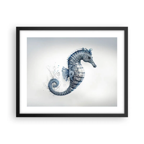 Plakat i sort ramme - En subtil vittighed fra naturen - 50x40 cm
