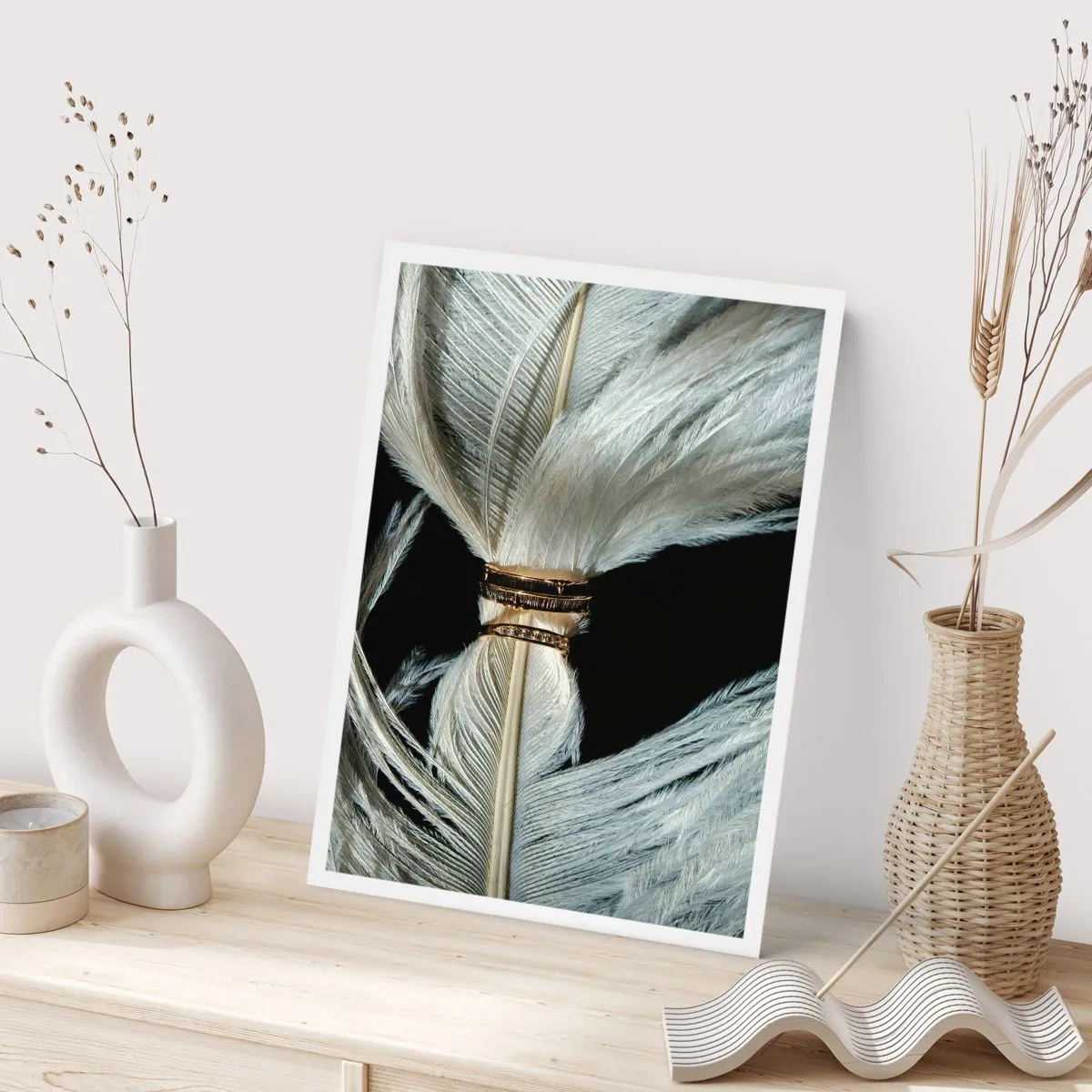 Plakat - ...og jeg vil ikke forlade dig... - 50x70 cm