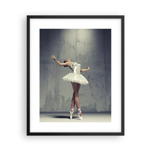 Plakat i sort ramme - Let som en fugl - 40x50 cm
