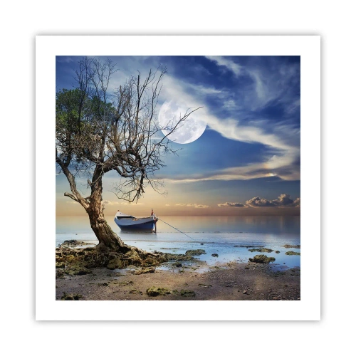 Plakat - Er dette enden eller begyndelsen? - 50x50 cm