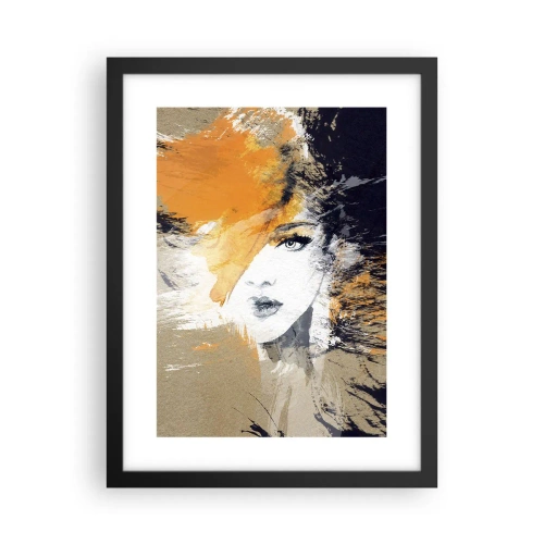 Plakat i sort ramme - Og det bliver let - 30x40 cm