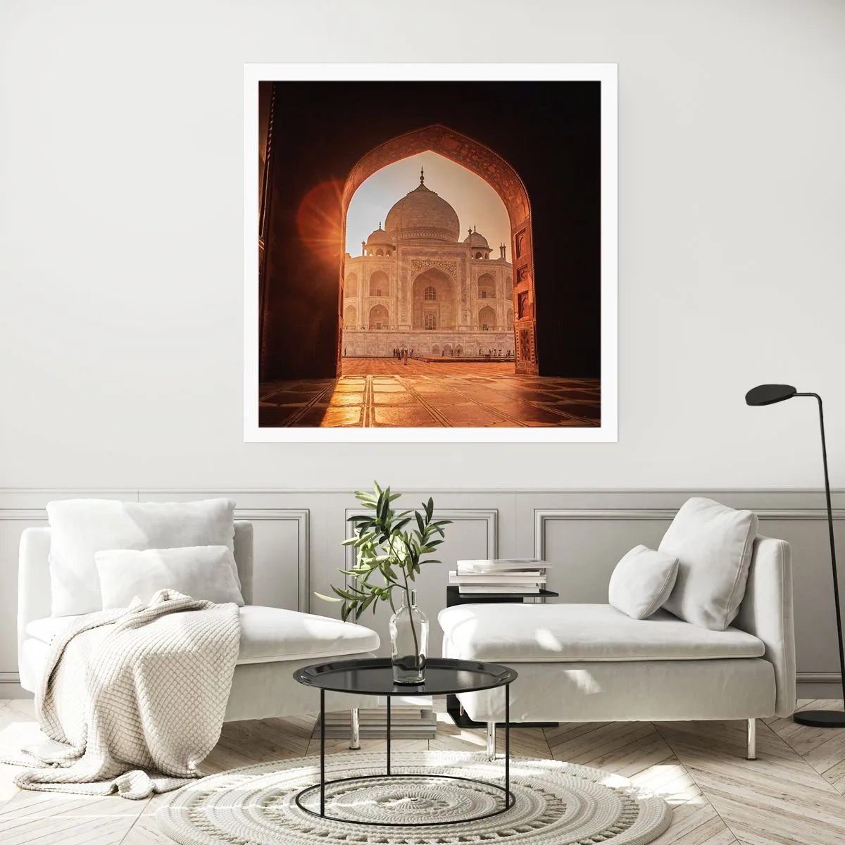 Plakat - Et monument over overjordisk kærlighed - 30x30 cm