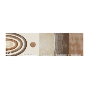 Prøve Fototapet Premium Sand - I en galakse langt, langt væk - Abstraktion, Stykke, Design - 100x30 cm