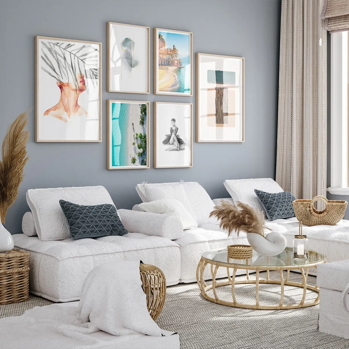 Palm cream - Inspiration til stuen