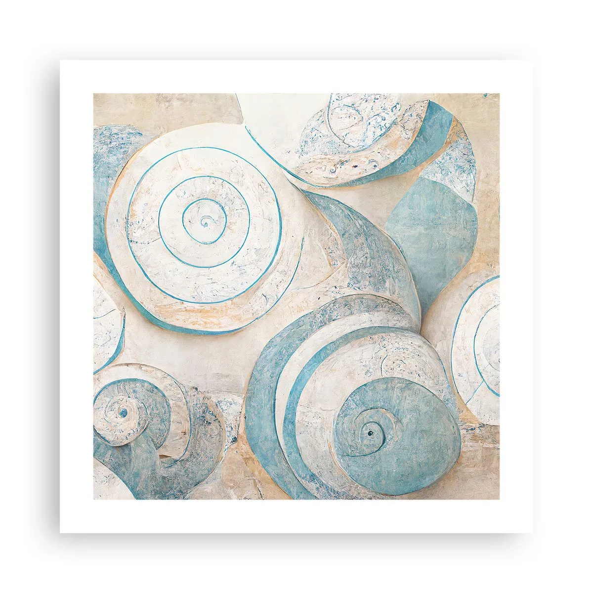 Plakat - Hvad gemmer skallen på? - 50x50 cm