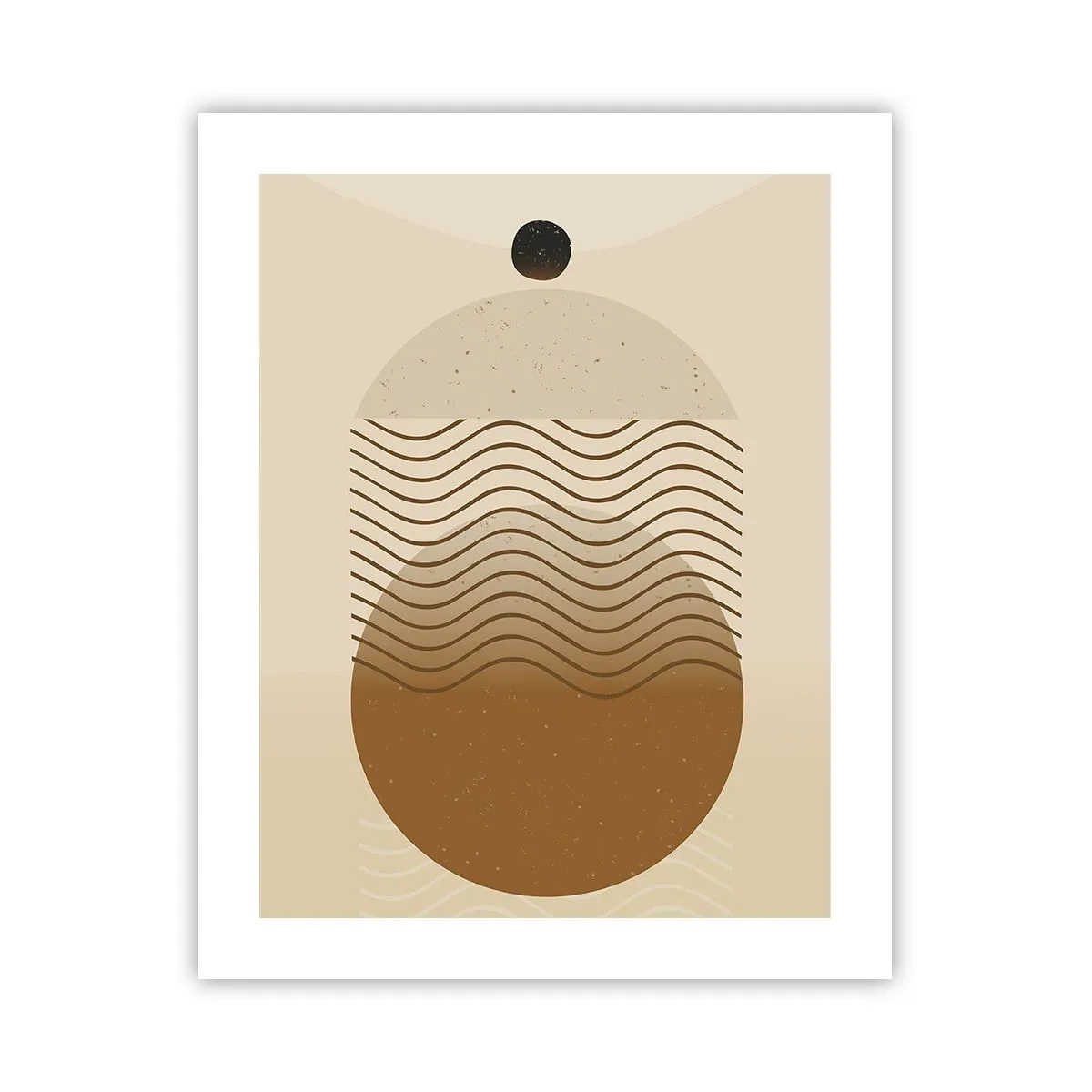 Plakat - Om geometriske figurers oprindelse - 40x50 cm