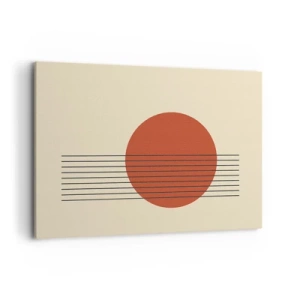 Lærredstryk - Billede på lærred - Og så videre - 100x70 cm