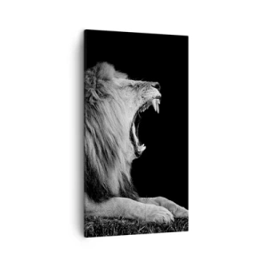 Lærredstryk - Billede på lærred - Uden tvivl - 45x80 cm