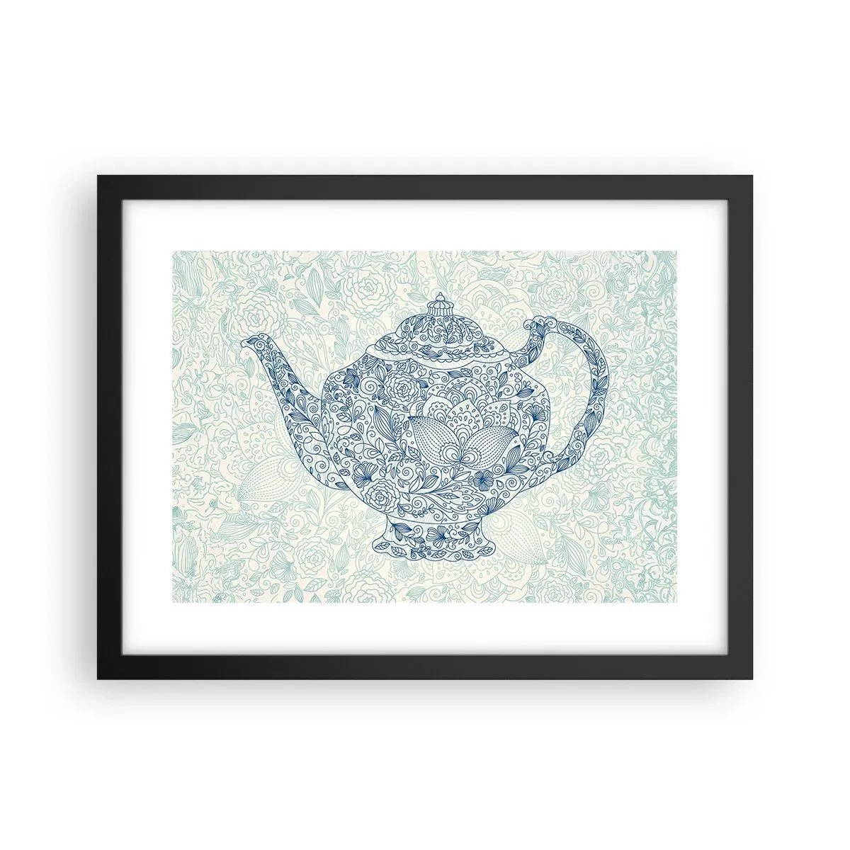 Plakat i sort ramme - Teens charme - 40x30 cm