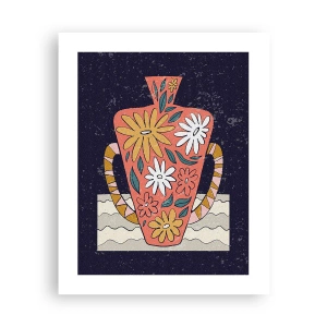 Plakat - Malet kande - 40x50 cm