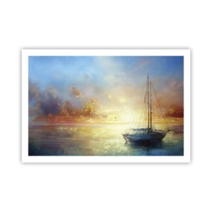 Plakat - I en gylden bugt - 91x61 cm