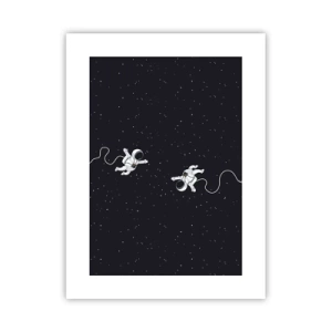 Plakat - Rummet vikler sig sammen - 30x40 cm