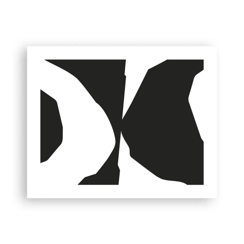 Plakat - Positiv-negativ - 50x40 cm