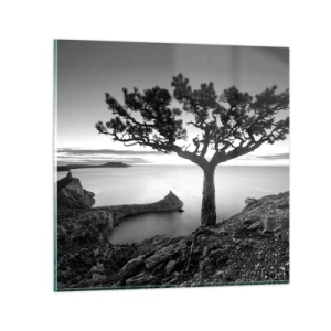 Billede på glas - Fred hele vejen til horisonten - 70x70 cm