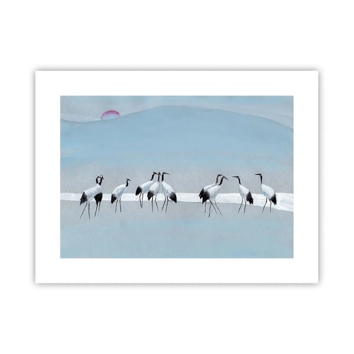 Plakat - Efter en varm dag - 40x30 cm