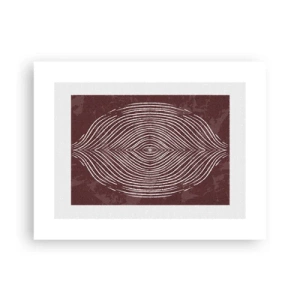 Plakat - Rummet taler - 40x30 cm