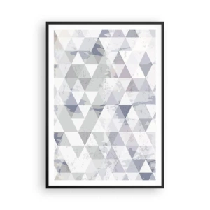 Plakat i sort ramme - I takt på tre - 70x100 cm