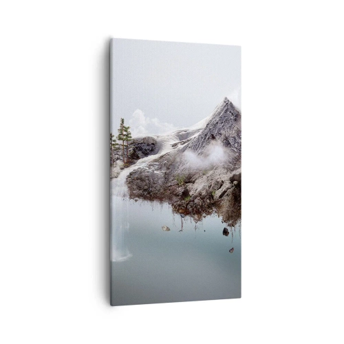 Lærredstryk - Billede på lærred - Set gennem en surrealists øjne - 55x100 cm