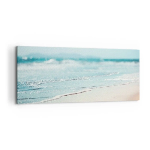 Lærredstryk - Billede på lærred - Varme og støj - 100x40 cm