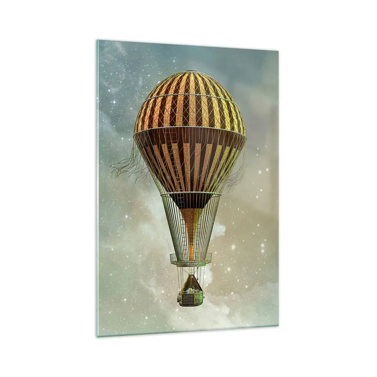 Billede på glas - Banebrydende flyvninger - 70x100 cm