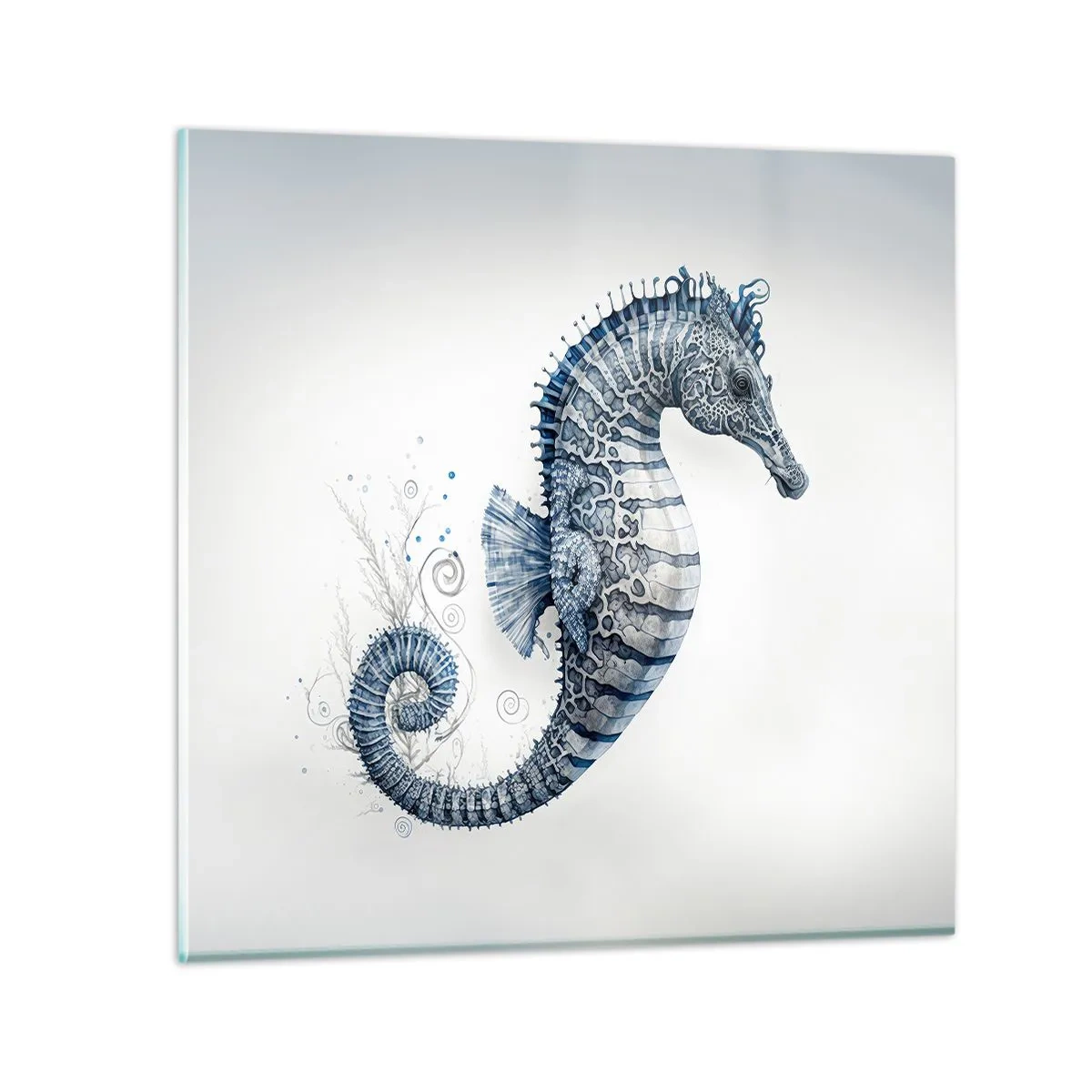 Billede på glas - En subtil vittighed fra naturen - 30x30 cm