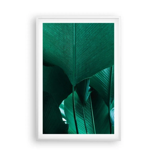 Plakat i hvid ramme - Mod lyset - 61x91 cm