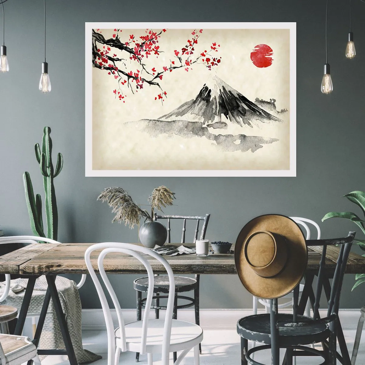 Plakat - Bliv forelsket i Japan - 70x50 cm