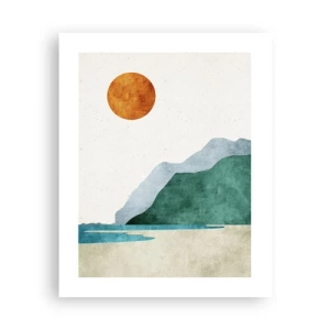 Plakat - Landskab, som det burde være - 40x50 cm