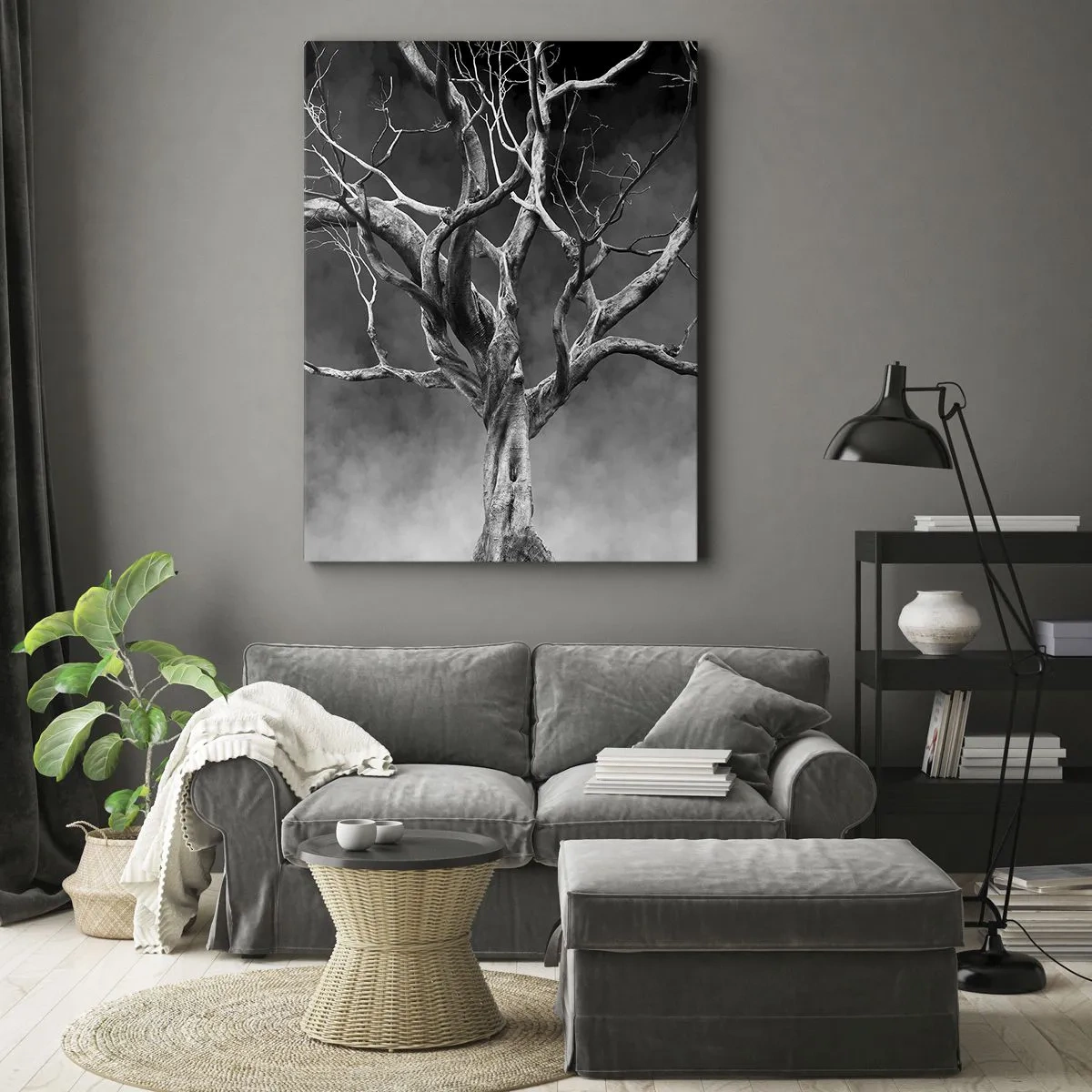 Lærredstryk - Billede på lærred - Primær og hellig - 50x70 cm
