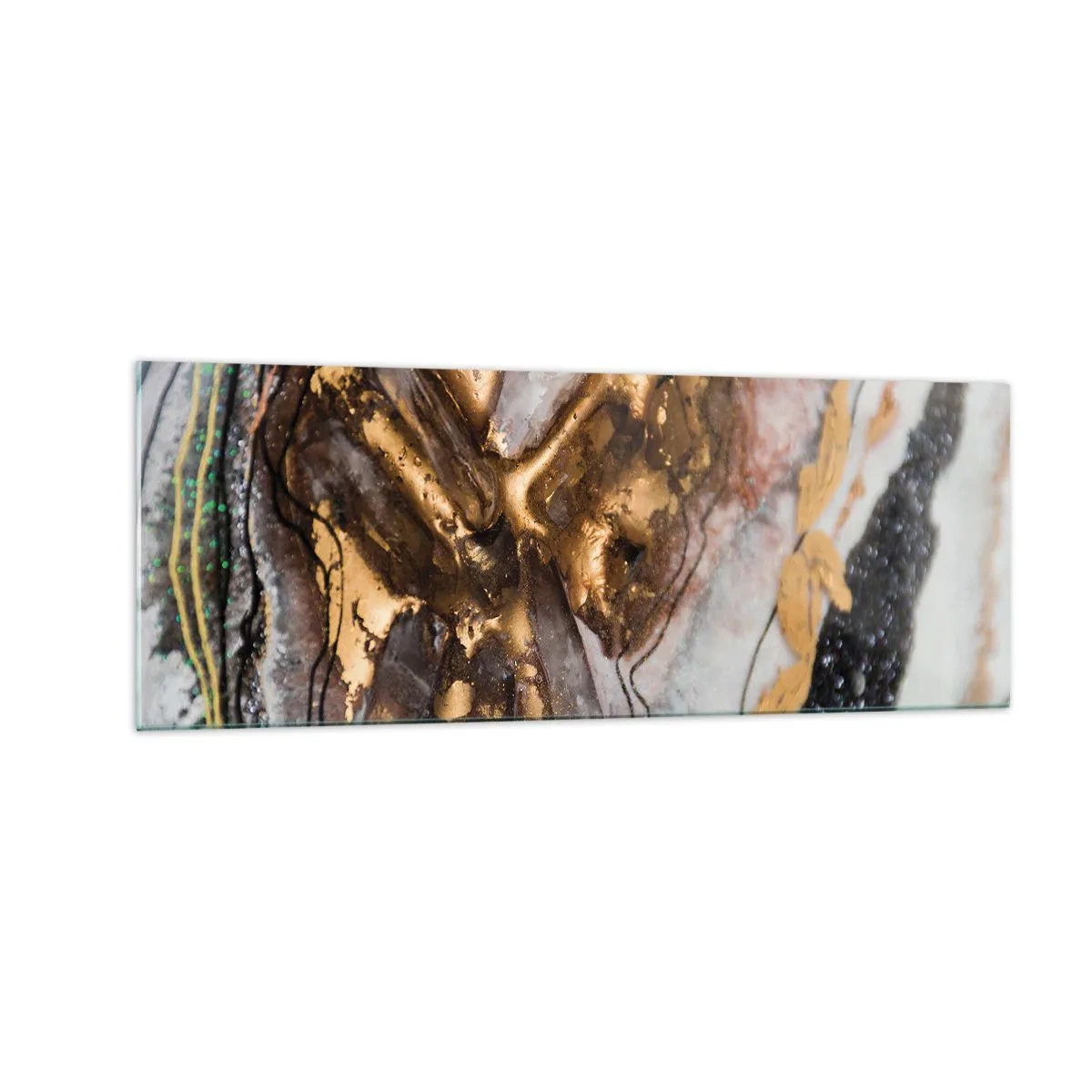 Billede på glas - Jord element - 140x50 cm