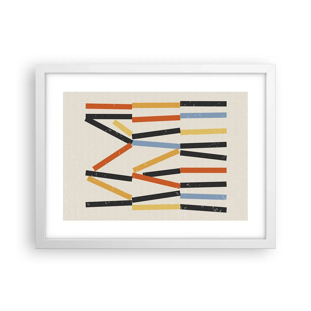 Plakat i hvid ramme - Vandret komposition - 40x30 cm