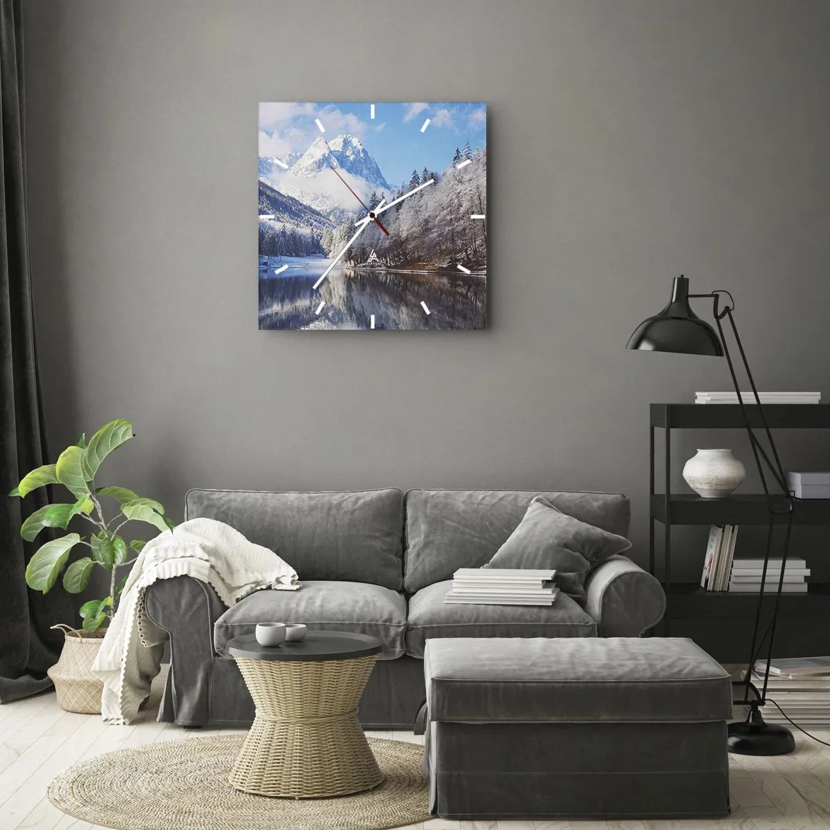 Vægur, Uret - Snevagten - 30x30 cm