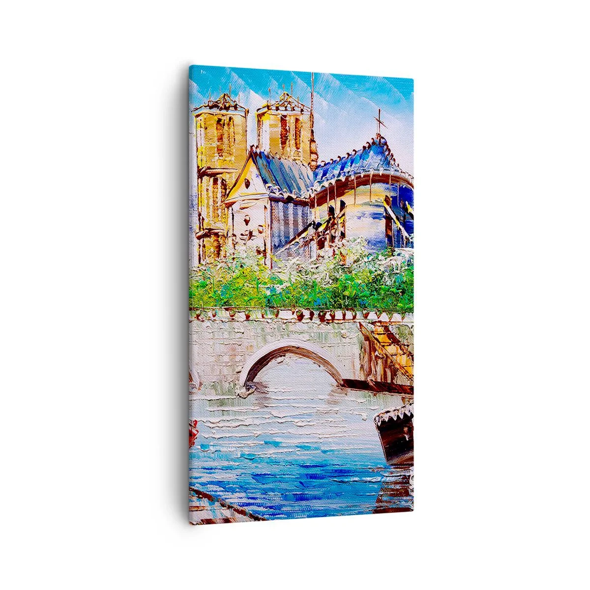 Lærredstryk - Billede på lærred - Deres tid går aldrig forbi - 55x100 cm