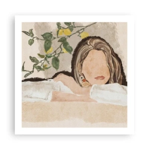 Plakat - Sydstaternes skønhed - 60x60 cm