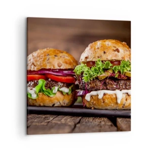 Lærredstryk - Billede på lærred - American dream - 60x60 cm