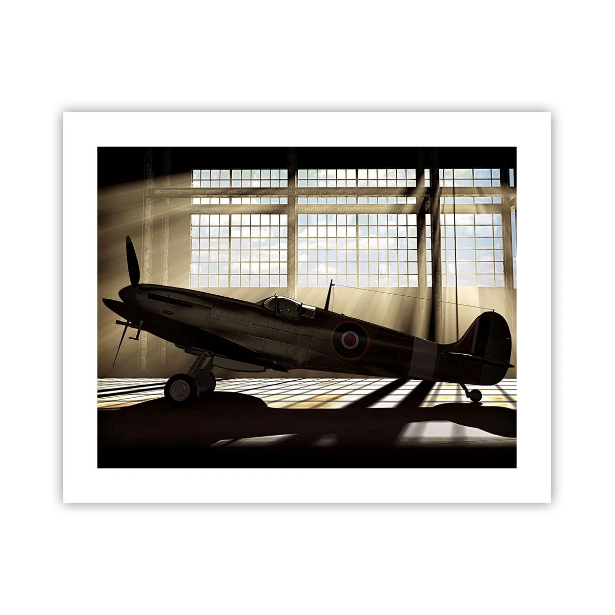 Plakat - Resten af krigeren - 50x40 cm
