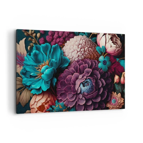 Lærredstryk - Billede på lærred - Natur i overflod - 120x80 cm