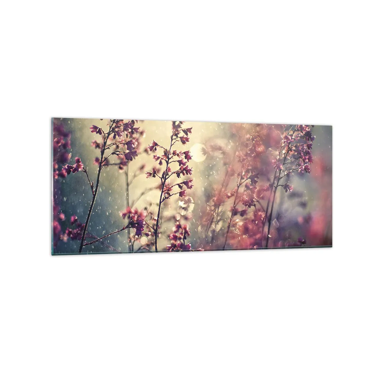 Billede på glas - Hemmelig have - 120x50 cm
