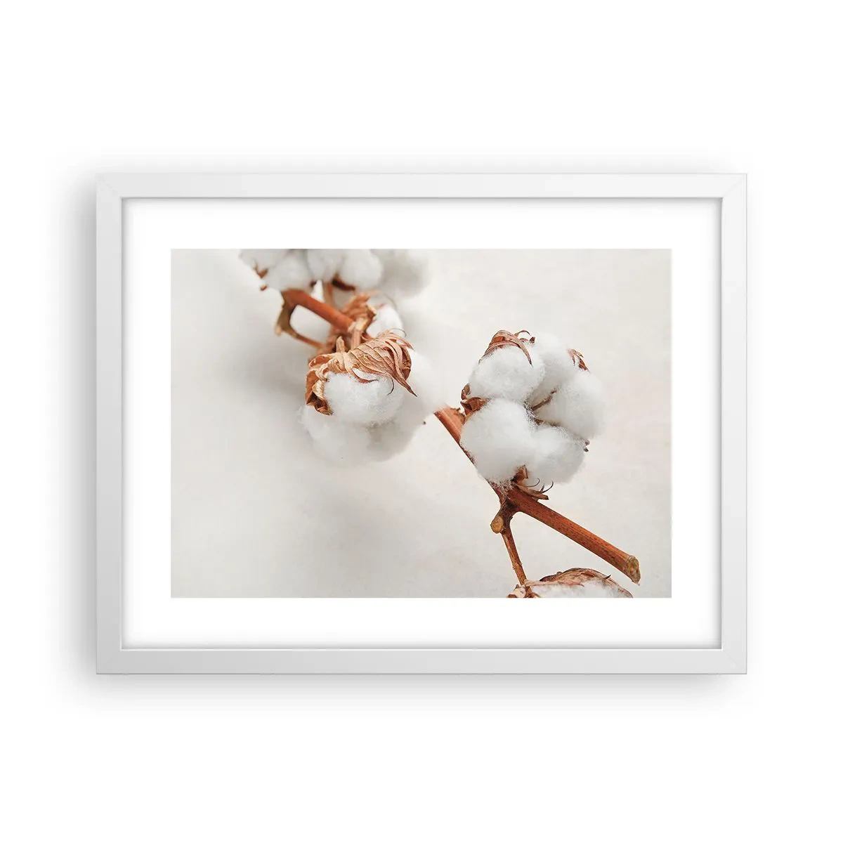 Plakat i hvid ramme - Bare kramme - 40x30 cm
