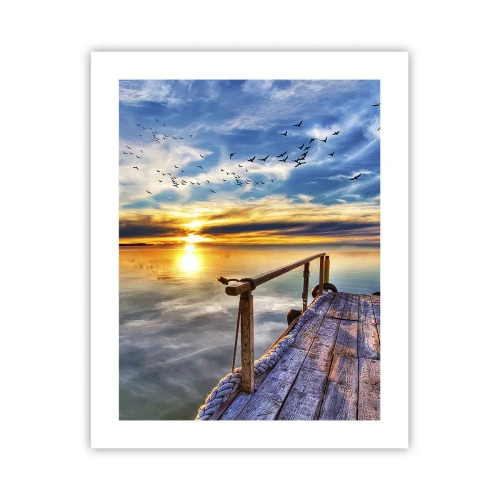 Plakat - Vinden går til ro - 40x50 cm
