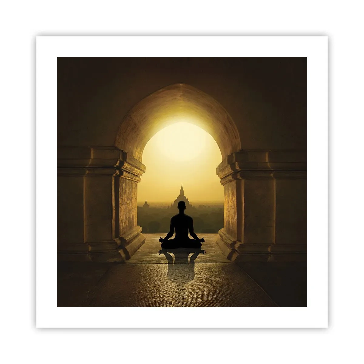 Plakat - Fuldkommen harmoni - 50x50 cm