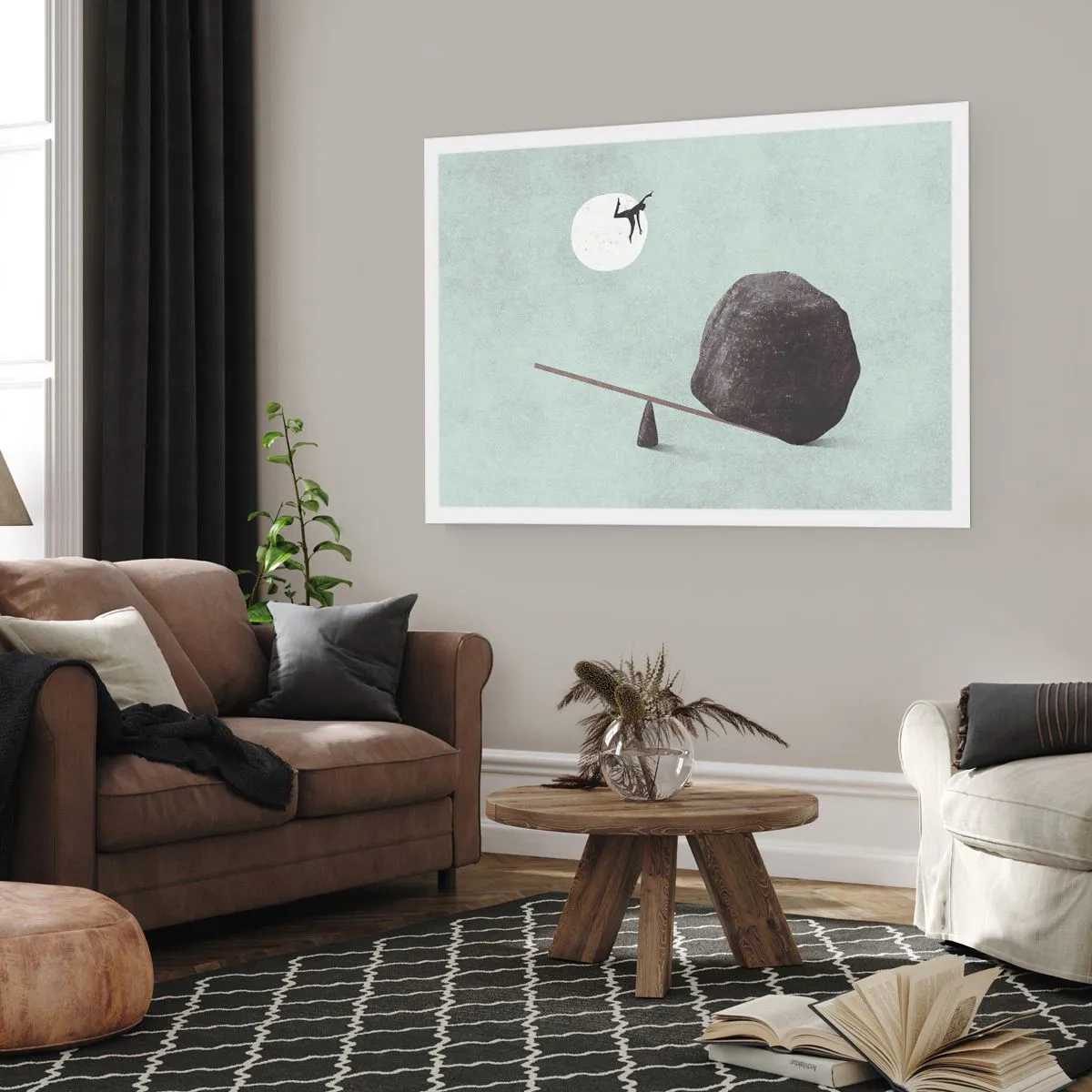 Plakat - En drøm går i opfyldelse - 70x50 cm