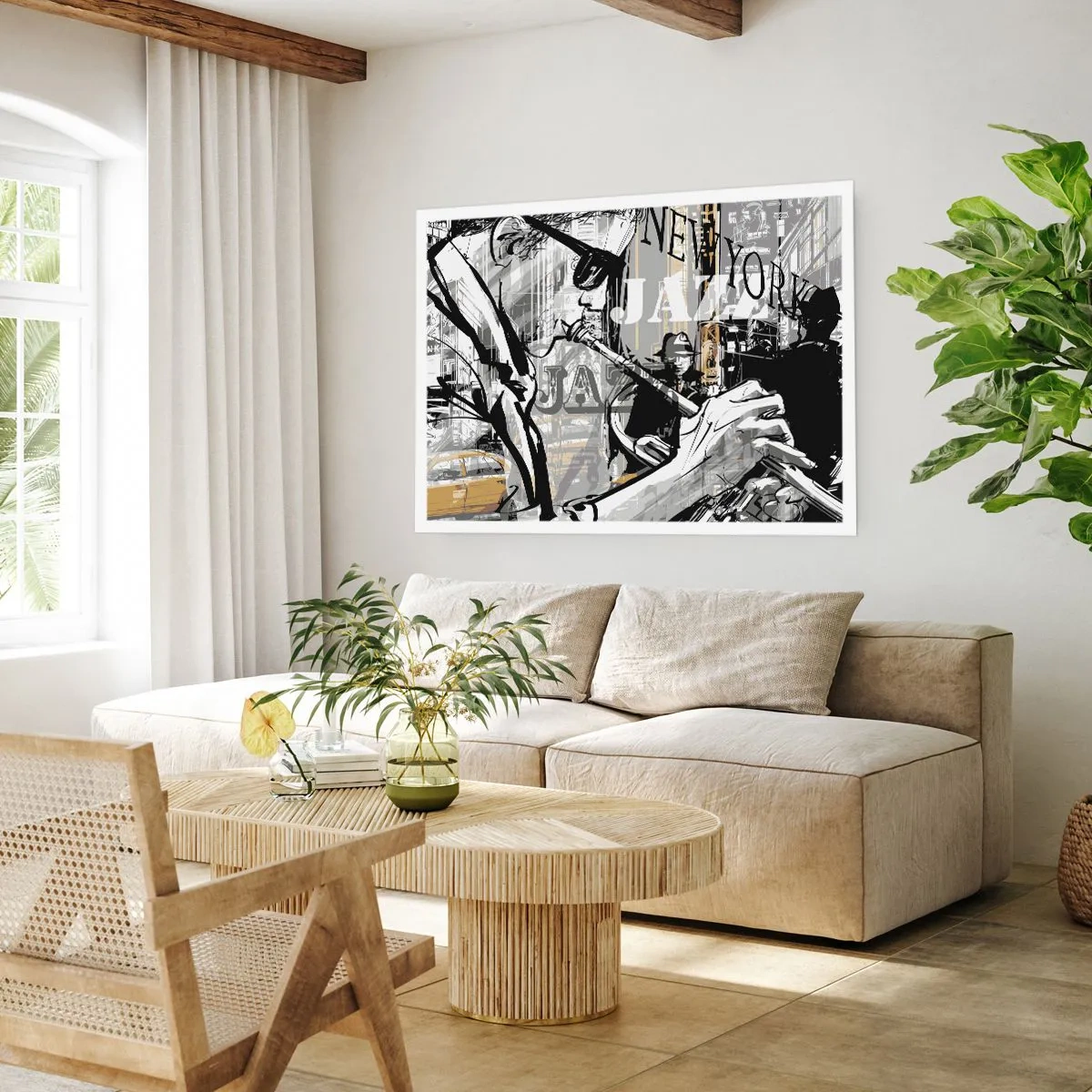 Plakat - Til New Yorks rytme - 100x70 cm