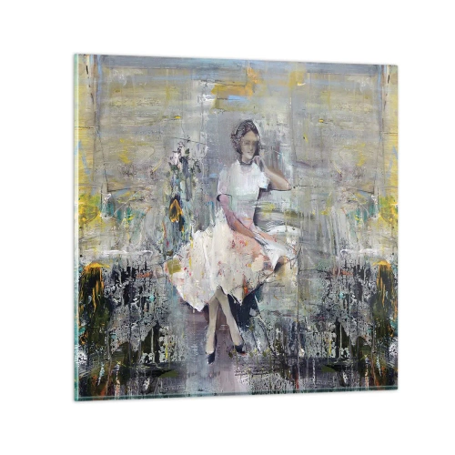 Billede på glas - Klassisk og moderne - 30x30 cm