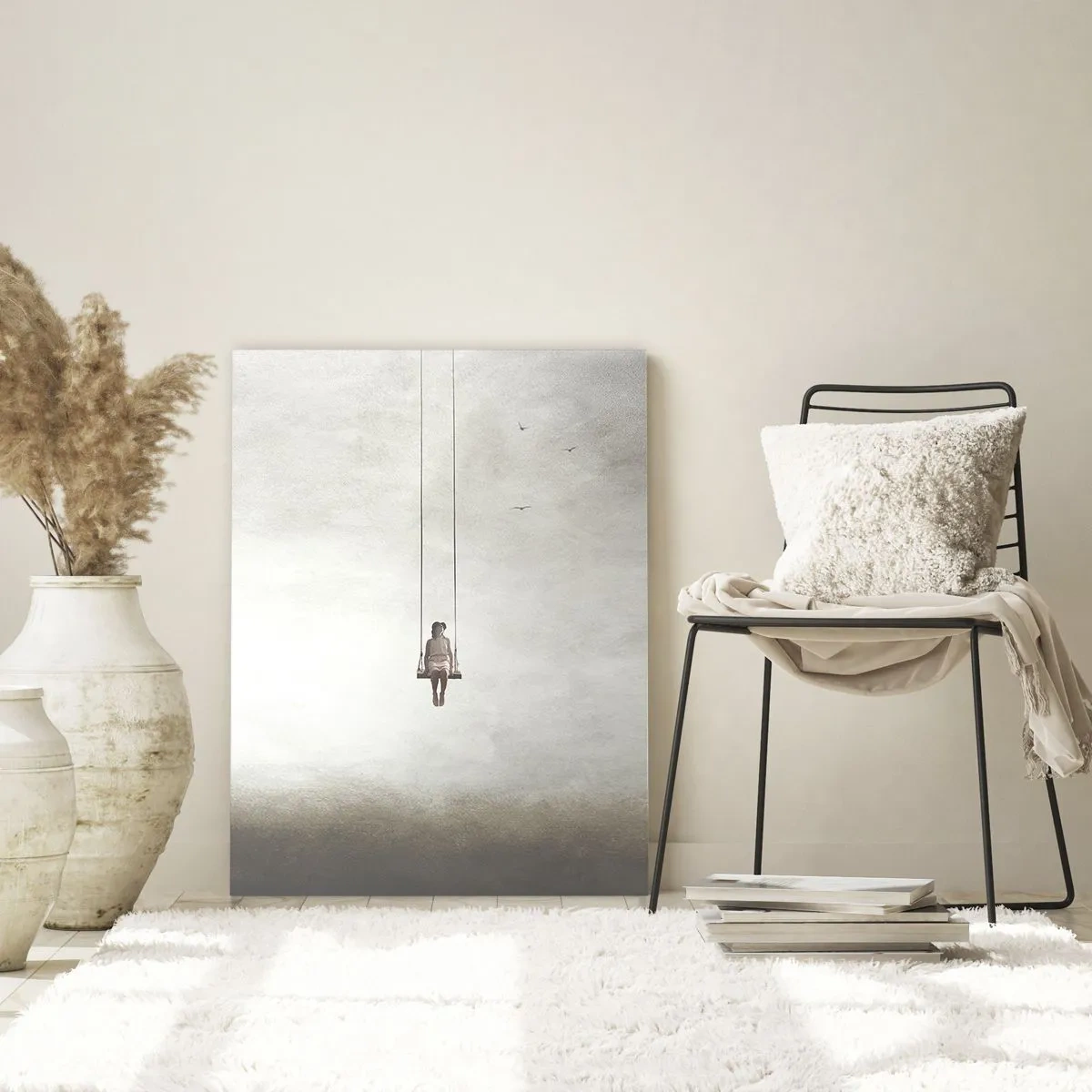 Billede på glas - Barnet i os selv - 50x70 cm