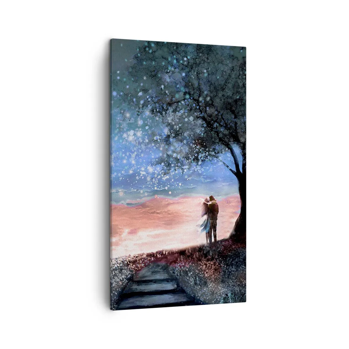 Lærredstryk - Billede på lærred - En stjernepræstation - 45x80 cm