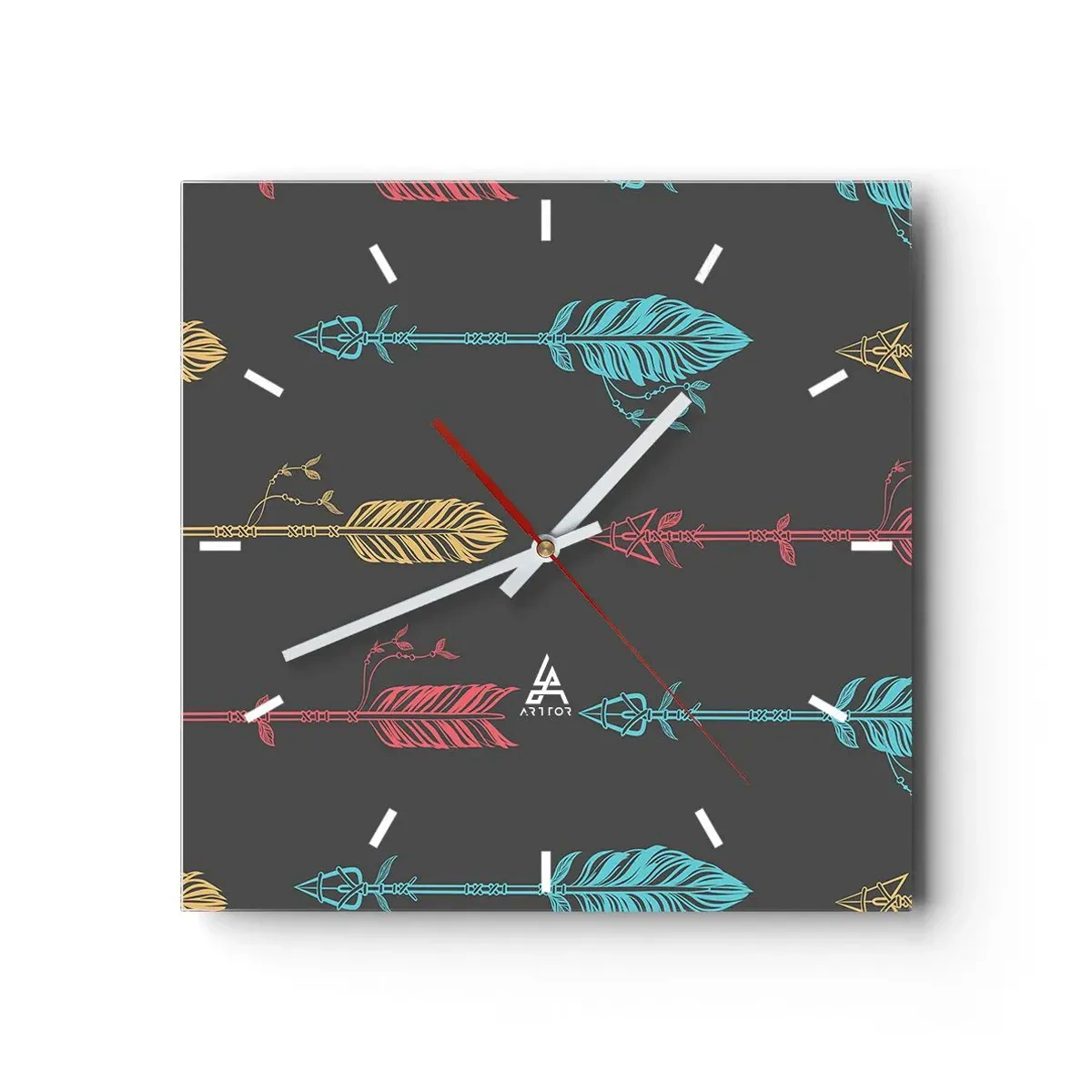 Vægur, Uret - For at - 30x30 cm